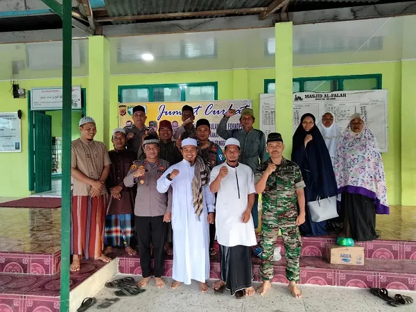 Jalin Silaturahmi, Kapolsek Se Aceh Tenggara Gelar Jumat Curhat
