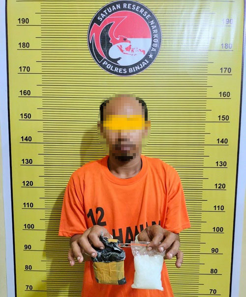 Warga Tanjungmorawa Bawa Sabu Diamankan Di Binjai