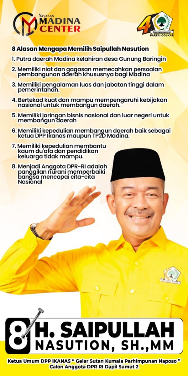 H. Saipullah: Menjadi Anggota DPR RI Adalah Pangilan Nurani
