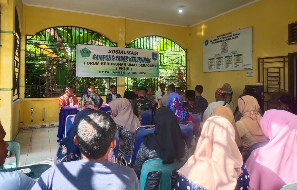 FKUB Langsa Bekali Warga Sadar Kerukunan