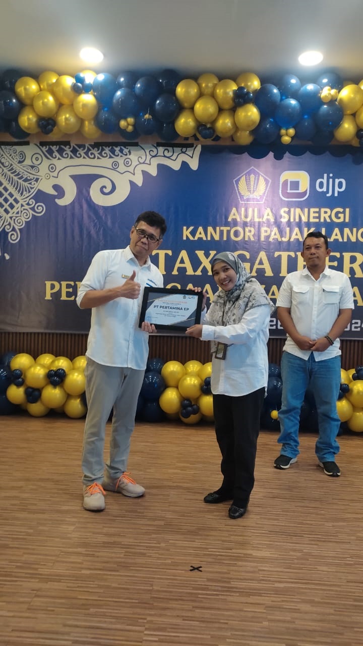 Pertamina EP Rantau Field Raih Penghargaan Dari KPP Pratama Langsa
