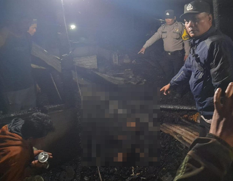 Pasutri Tewas Dalam Kebakaran Maut Di Karo