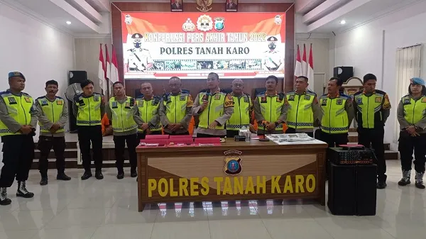 Kasus Kriminal Dan Narkoba Turun Dalam Setahun Di Karo