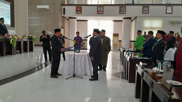 Muhibuddin, S.Hi Dilantik Menjadi Anggota DPRK Aceh Utara