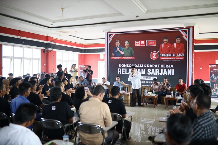 Relawan Sarjani - Alzaizi Gelar Konsolidasi Dan Raker