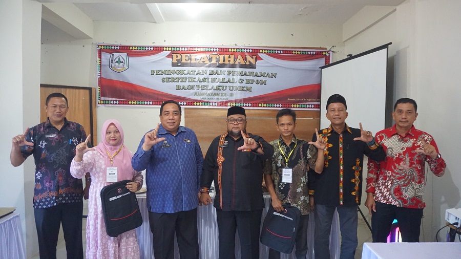30 Wirausaha Agara Ikuti Pelatihan Sertifikasi Halal Dan BPOM Angkatan III