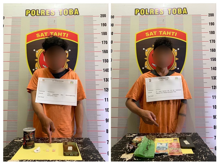 Penggrebekan Narkoba Di Balige, Dua Warga Ditangkap Polisi