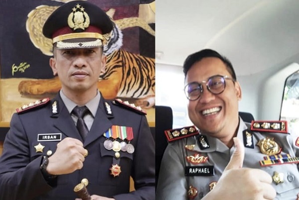 Irsan Sinuhaji Jabat Kabidbinsis Diklat Reserse Lemdiklat, Raphael Sandhy Kapolresta DS