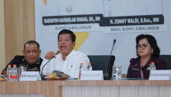 Bupati Simalungun Pimpin Rembuk Stunting Dan Rakor TPPS