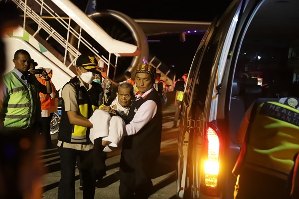 392 Jamaah Haji Aceh Kloter 1 Tiba Di Banda Aceh