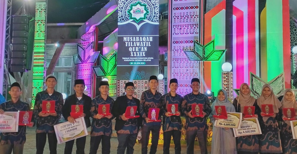 Palas Raih Peringkat 8 MTQN Ke-39 Tingkat Sumut