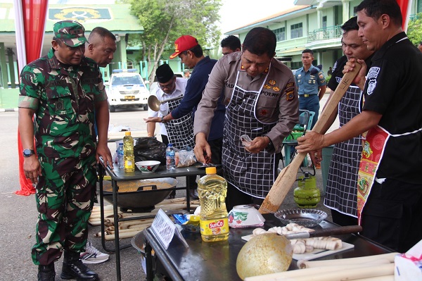 Angkat Budaya Lokal, Kodim Atim Gelar Festival Masak Kuah Beulangong