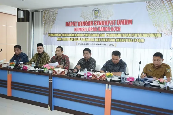 Komisi I DPRK Gelar RDPU Raqan P4GN