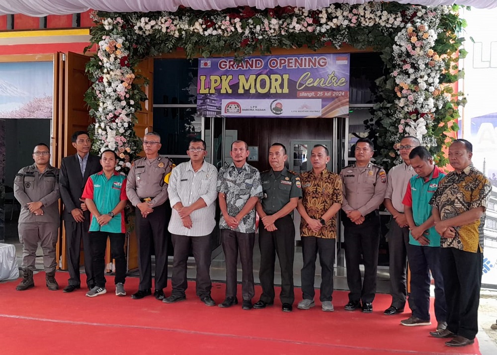 LPK MORI Centre Di Silangit Diresmikan