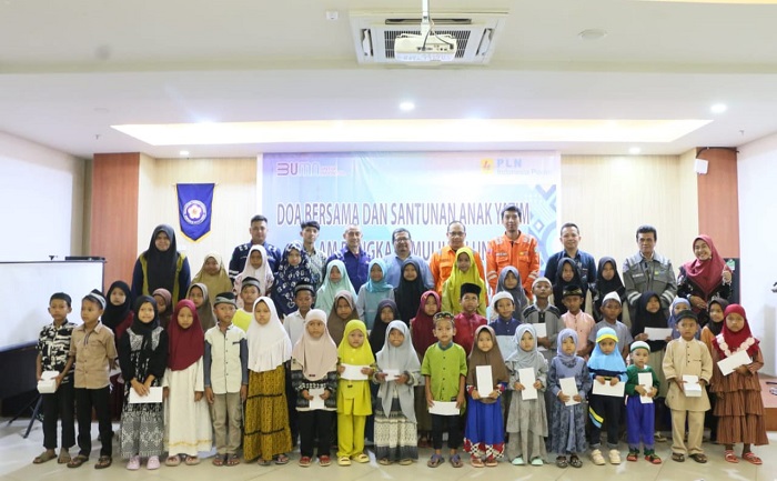 Pemeliharaan Unit 2 Sukses, IP UBP Gelar Doa Bersama Dan Santuni 50 Anak Yatim