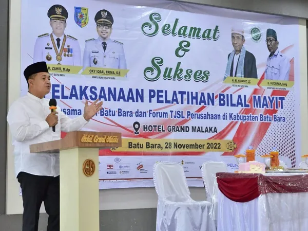 Bupati Zahir: Pelatihan Bilal Mayit Tingkatkan Keterampilan