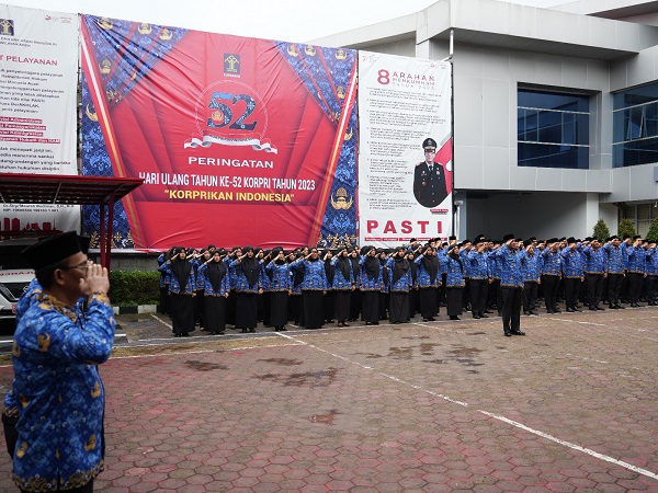 Peringatan HUT Ke-52 Korpri Kanwil Kemenkumham Aceh Khidmat
