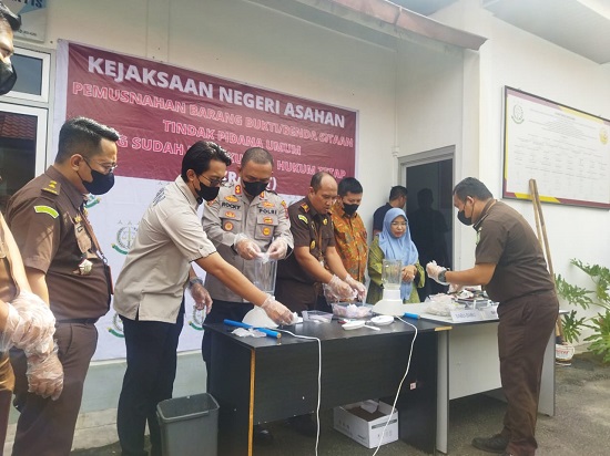 Asahan Tempat Transit Narkoba