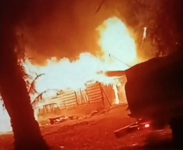 Rumah Warga Aektinga Ludes Terbakar