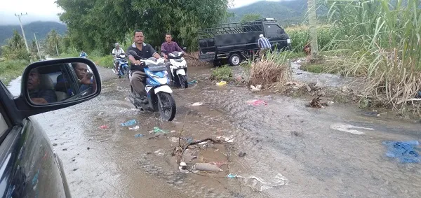 Jalan Penghubung Bandara Alas Leuser Agara Rawan Laka Lantas