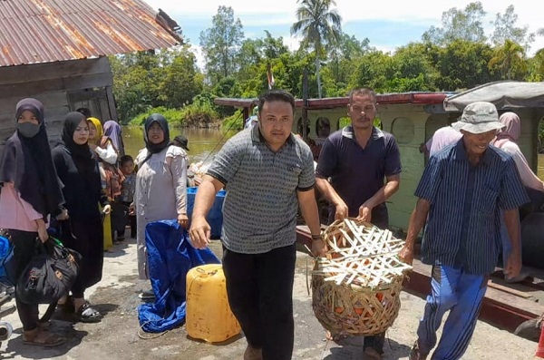 Tabrak Bekas Tiang Mercusuar Penyebab Boat Di Aceh Singkil Karam
