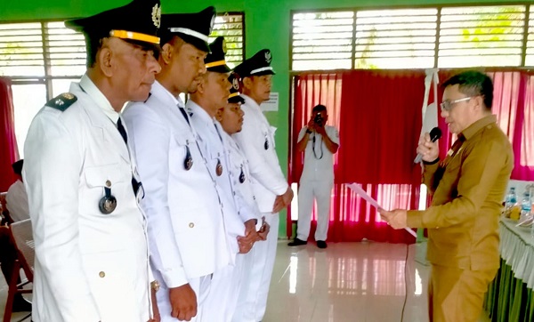 Lima Keuchik Di Kembang Tanjong Dilantik