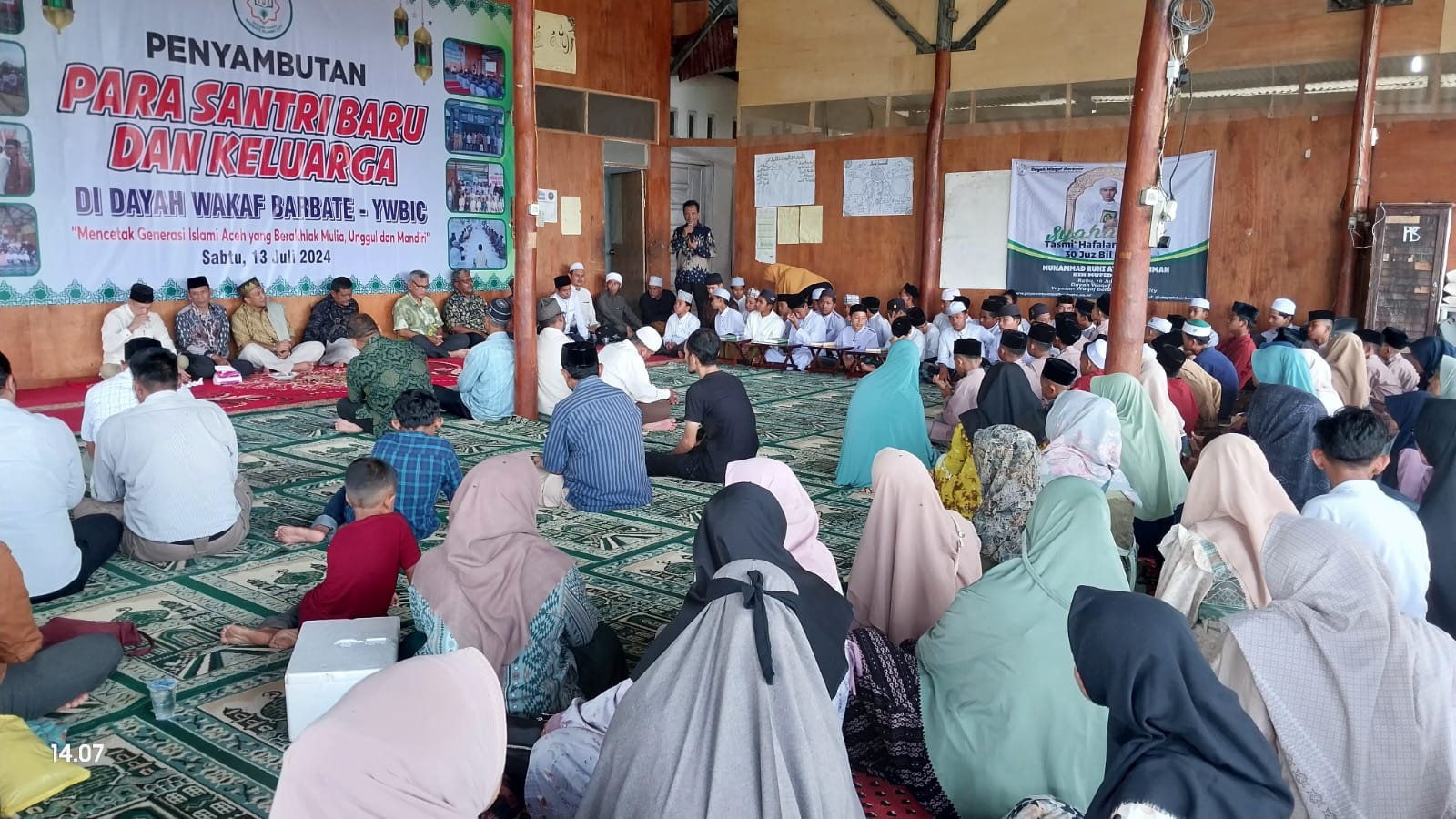 Sambut Santri Baru, Dayah Wakaf Barbate Istiqamah Jalankan Pendidikan Gratis
