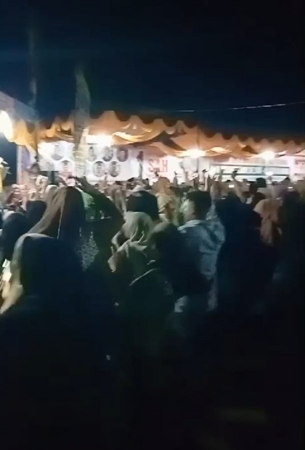 Lautan Massa Hadiri Kampanye Terbuka Paslon SAH Di Desa Mamas Aceh Tenggara