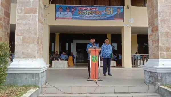 HUT Korpri, Wali Kota Subulussalam Bacakan Amanat Presiden RI