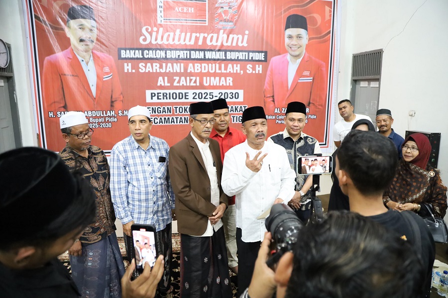 Dukungan H Sarjani - Al Azaizi Tak Terbendung Di Hati Masyarakat Pidie