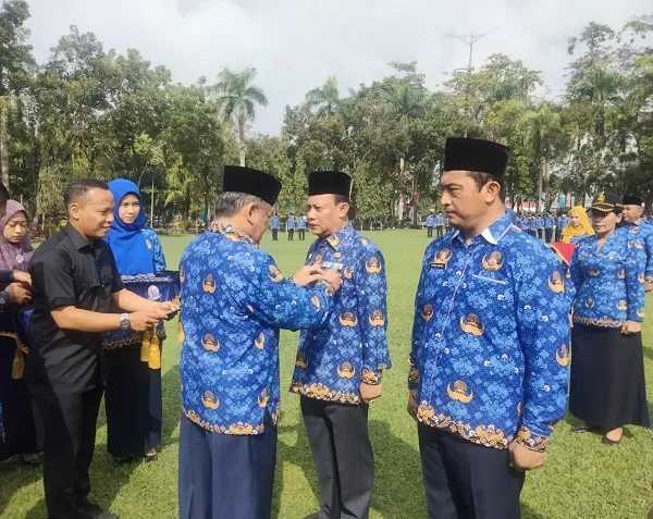 230 ASN Pemkab DS Terima Tanda Kehormatan Dari Presiden