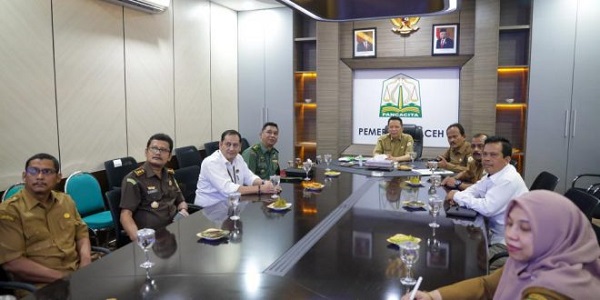 Pj Gubernur Ikut Rakor Pengendalian Inflasi Bersama Mendagri