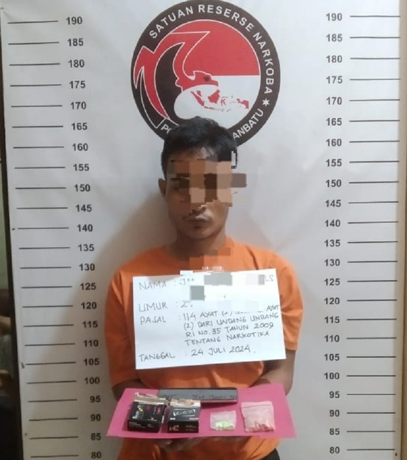 Polres L.Batu Tangkap Pengedar Ekstasi