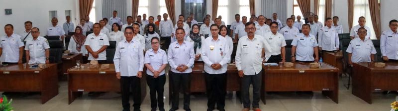 Pjs Wali Kota Pimpin Rakor Penyelenggaraan Pemerintahan