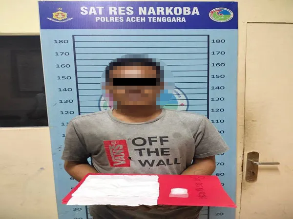 Polres Agara Bekuk<br>Tersangka Pengedar Sabu.
