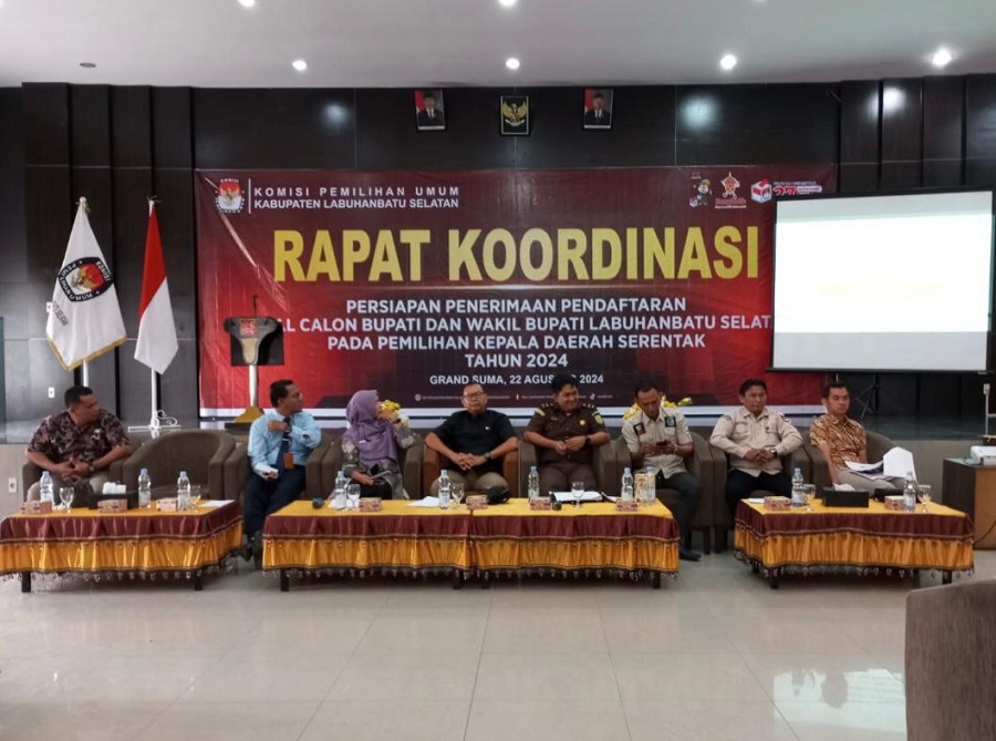 KPU Labusel Gelar Rakor Persiapan Pencalonan