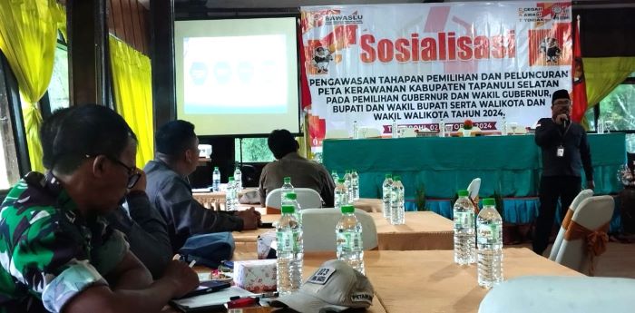 Bawaslu Tapsel Petakan Potensi Rawan Pelanggaran Pilkada 2024