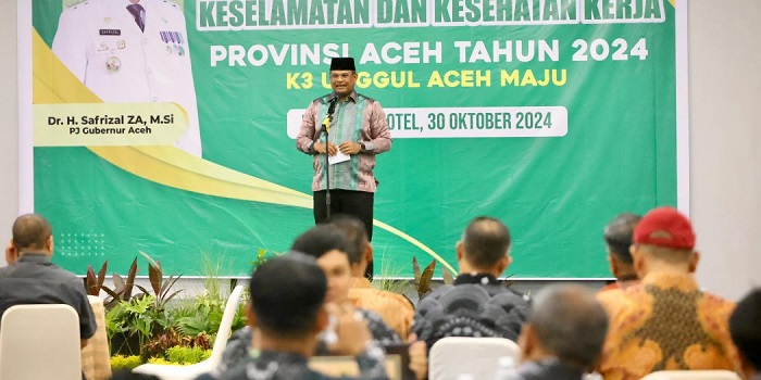 65 Perusahaan Di Aceh Raih Penghargaan K3