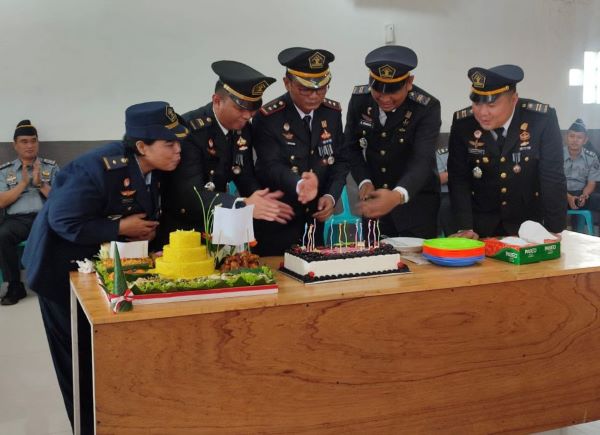 Lapas Tebingtinggi Gelar Upacara Dan Syukuran