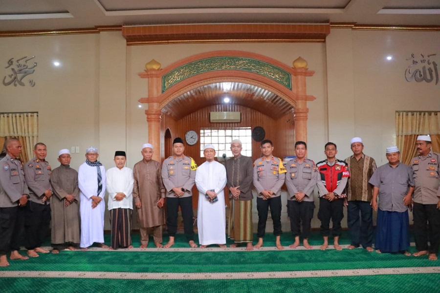 Kapolres Dengarkan Keluhan Jamaah Masjid Al-Hikmah Sibolga
