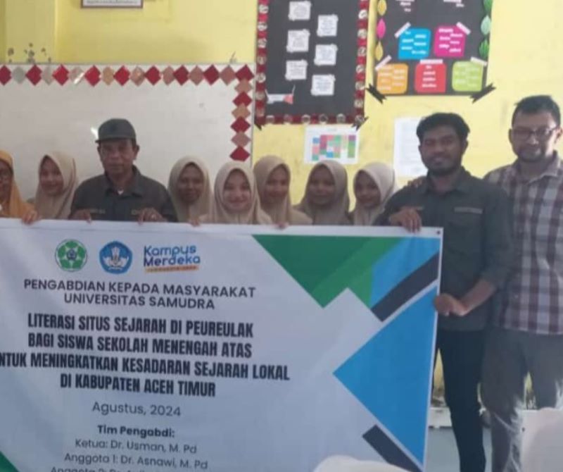 Dosen Unsam Gelar PKM Di SMAN 1 Peureulak