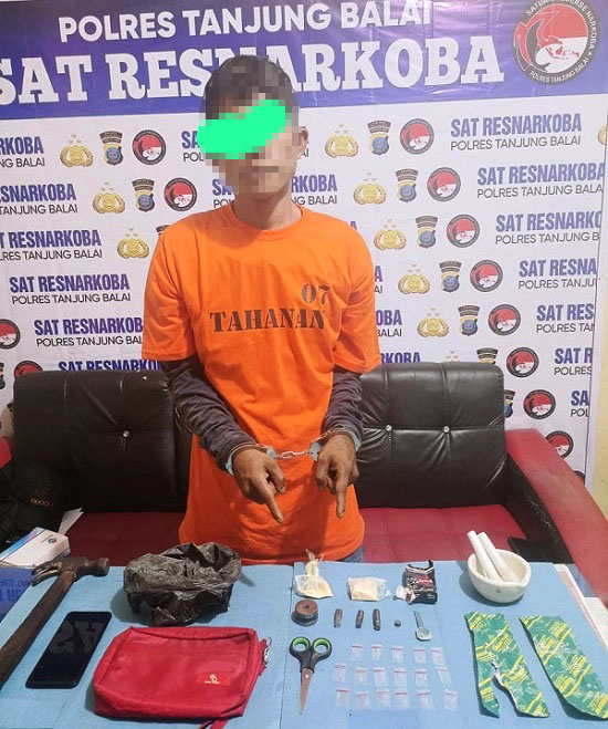 Pembuat Pil Ekstasi Canggih Ditangkap Polisi Tanjungbalai