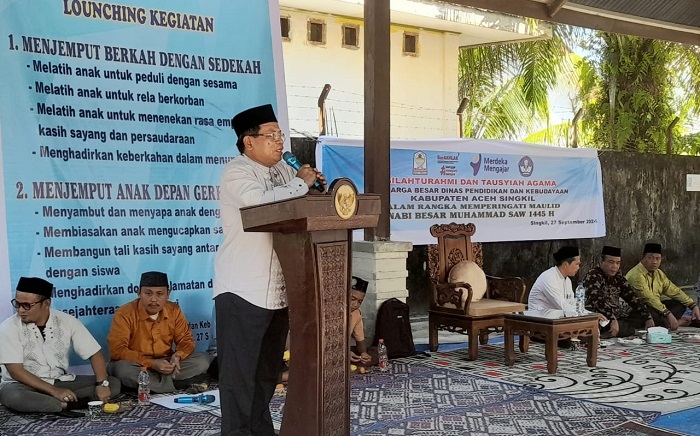 Sekda Instruksikan Sekolah Bentuk Murid Berakhlakul Karimah