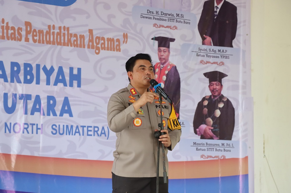 Kapolres Batubara Lepas Pema Dan KKN STIT
