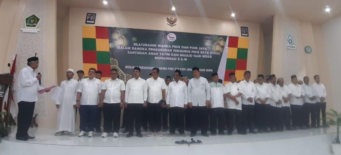 Pengurus Persaudaraan Pidie Raya Dikukuhkan