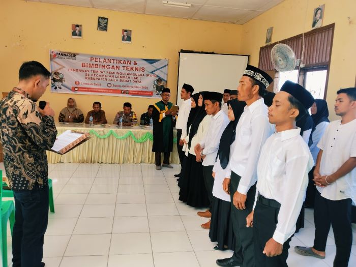 22 KPTS Lembah Sabil Abdya Diambil Sumpah