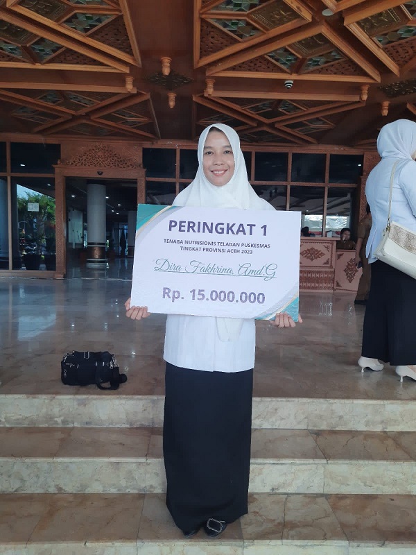 Puskesmas Sukajaya Sabang, Juara 1 Program Inovasi Kesehatan Tingkat Provinsi