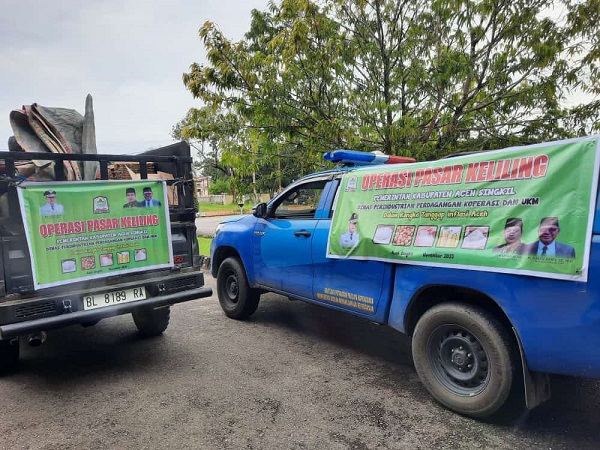 Pemkab Aceh Singkil Gelar Pasar Murah Keliling