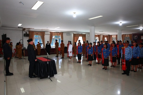 Bupati Taput Lantik 31 Pejabat Di Akhir Periode