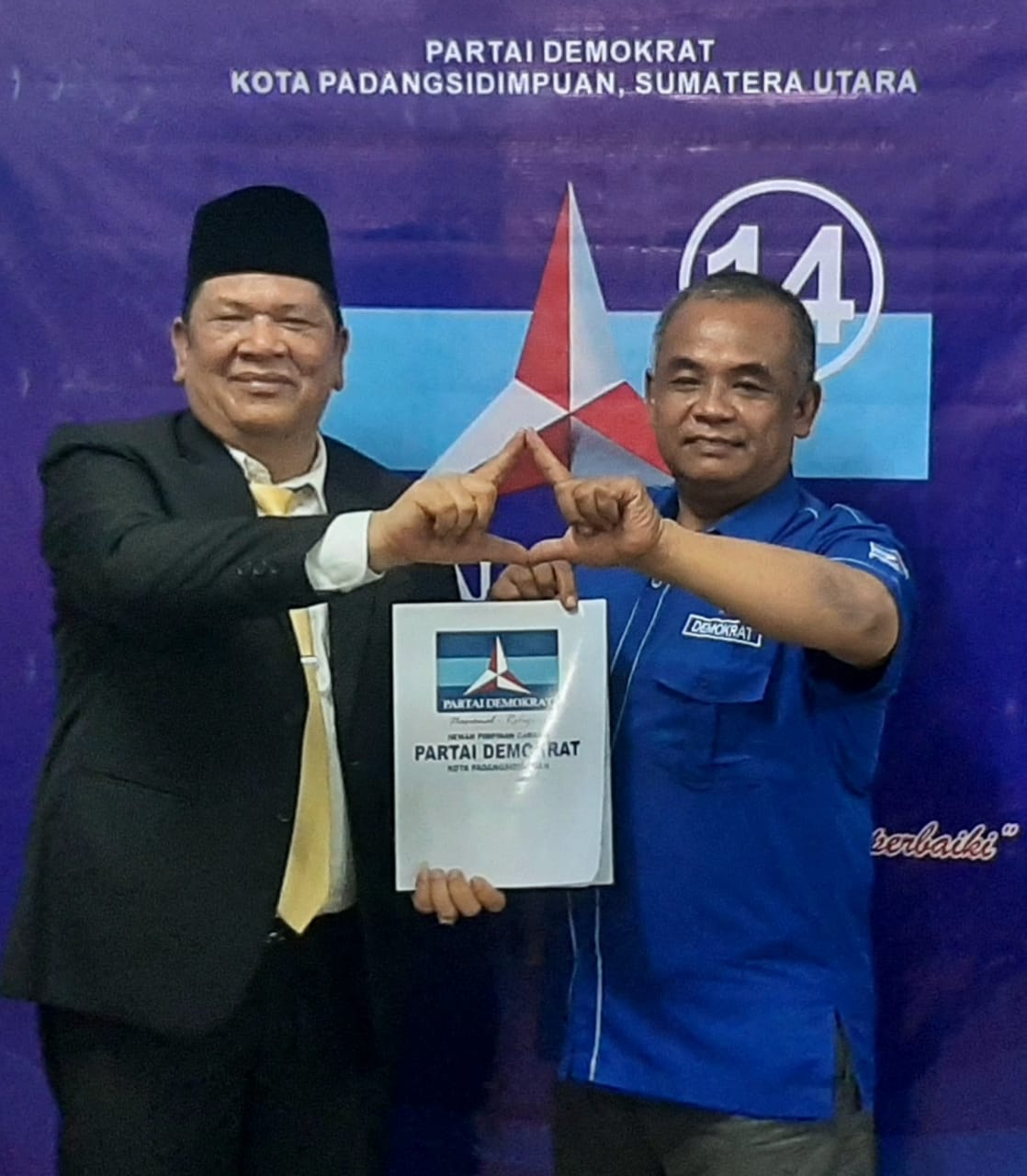 Disambut Bagai Keluarga Dekat, Irsan Daftar Ke Demokrat Sidimpuan